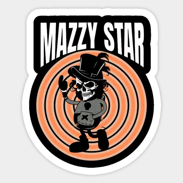 Mazzy Star // Street Sticker by phsycstudioco